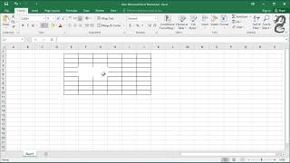 How to Erase Cell Border in Excel