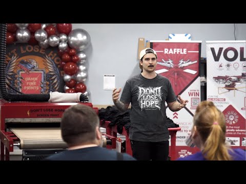 Anatol and DLH Screen Print Team Up for a Screen Printing Open House!