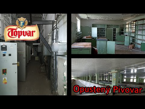 Opustený Pivovar Topvar Topoľčany 2022 urbex