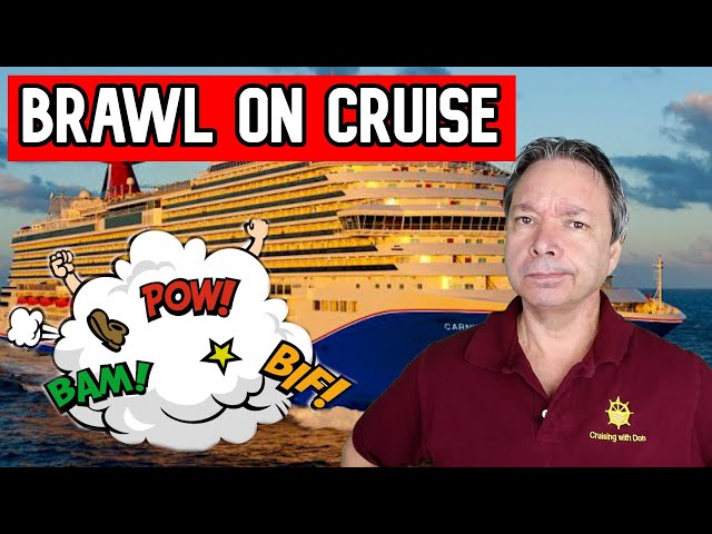 carnival cruise line fight 2022