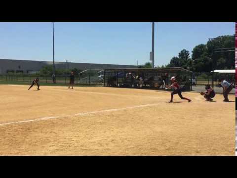 Lauren Christensen suicide squeeze bunt