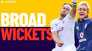 Seam and Swing Bowling | Stuart Broad Wickets at Lord's