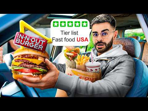 Je Mange Tous les Fast-Foods des USA ! (Que les meilleurs)