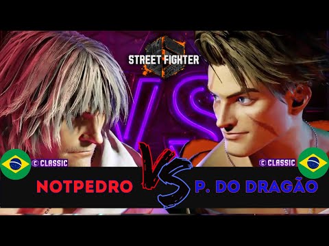 SF6 👊 NOTPEDRO (Ken) vs PUNHO DO DRAGÃO (Luke) 👊 Replay Match - Street Fighter 6