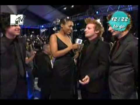 Green Day Interview at the 2005 Europe Music Awards