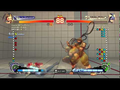 USFIV~ Ibuki (masterMITSURUGI) vs.  DeCapre (TZA707) HD