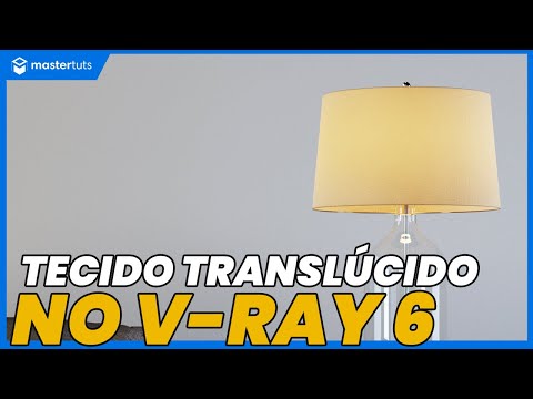 TECIDO TRANSLÚCIDO PARA LUMINÁRIAS | V-RAY