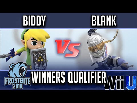 Frostbite 2018 Smash 4 Singles  WINNERS QUALIFIER - TSG | Biddy (Toon Link) vs  Blank (Sheik)