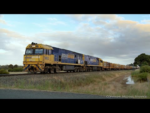 4MA5 Pacific National Intermodal Container Train (22/12/2021) - PoathTV Australian Railways