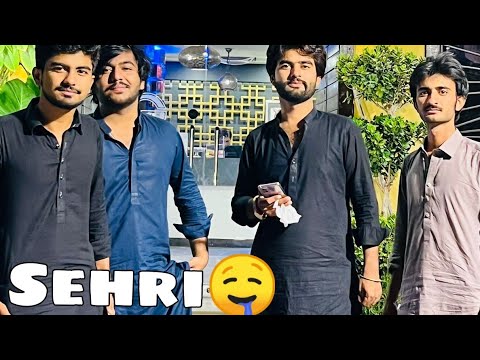 Sehri At Ridan house of mandi with friends