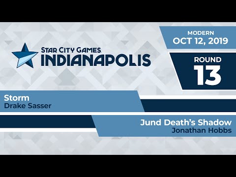 SCGINDY: Round 13 - Drake Sasser vs Jonathan Hobbs | Modern