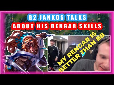 G2 Jankos About His Rengar Skills 🤔