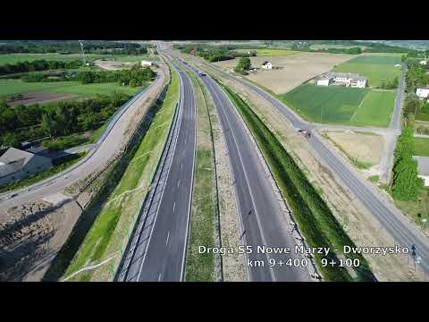 [09.06.2022] Film lotniczy - Budowa drogi S5 odc. 1 Nowe Marzy - Dworzysko