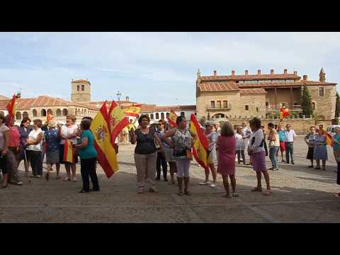 Concentración en la Plaza por la unidad de España