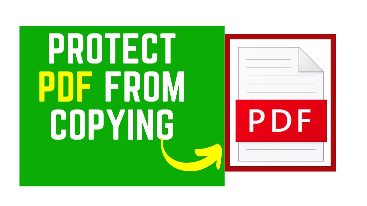 How to Protect PDF File from Copying, Editing or Printing For Free Without Using Adobe Acrobat Pro