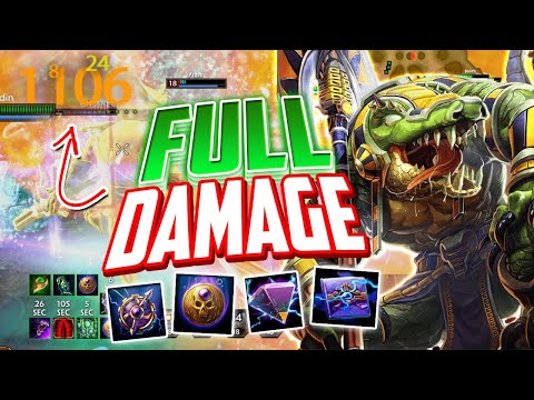 Smite: FULL DAMAGE Sobek BUILD DOES BIG DAMAGE!