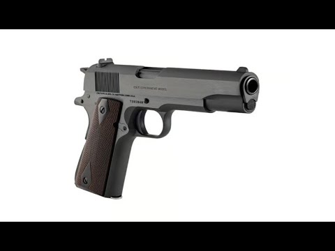 Colt 1911 Competition 45 ACP Gun Review