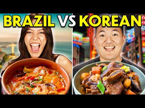 Brazil vs. South Korea: Who Has Better Food?