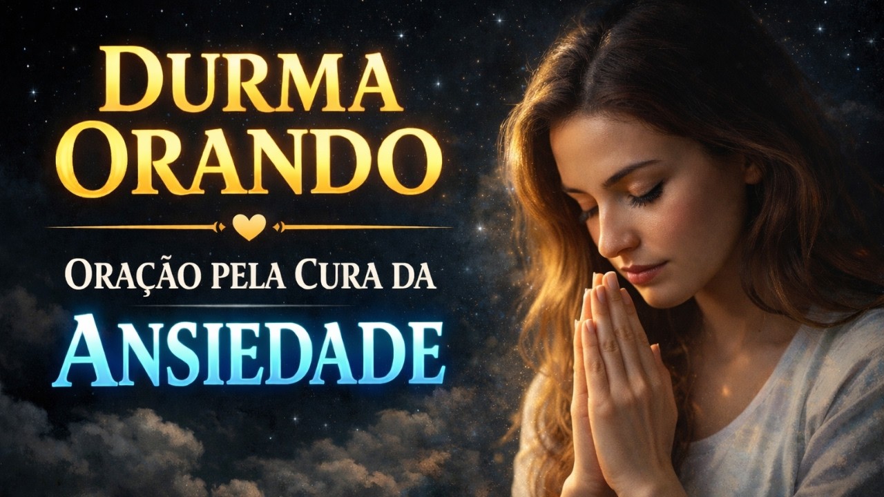 ORAÇÃO PELA CURA DA ANSIEDADE, Amado Deus, momento de oração, oração para dormir