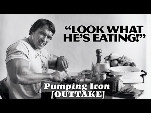 Raw Iron - The Making of Pumping Iron (Restaurant Scene)