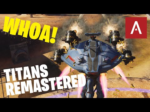 War Robots Remastered - EPIC Titan Battles (All Titans) In HD Graphics WR Test Server Gameplay