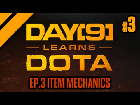 Day[9] Learns Dota - 3. Item Mechanics (Lesson w/ coach Purge)