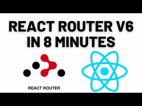 🔴 Learn React Router V6 Basics In 8 Minutes | React Tutorial | React Router v6 Tutorial