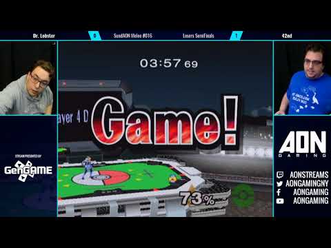 SundAON Melee #016 Winners Finals Dr Lobster vs 42nd