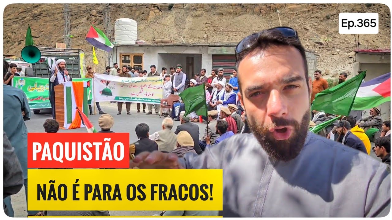 QUE LOUCURA! FICAMOS PRESOS na ESTRADA do PAQUISTÃO
