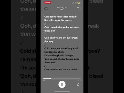 Where’s my love - SYML