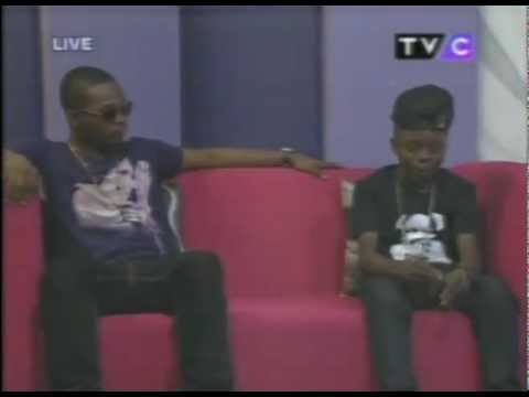 12 Year Old Lil P Up Against Olamide In A Rap Battle On Entertainment Splash (Official)