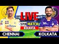 Live KKR Vs CSK IPL 2025 57th Match Live Score Live Cricket Match Today Kolkata Vs Chennai