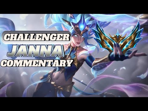 Carry as Janna | Challenger Solo Q | League of Legends