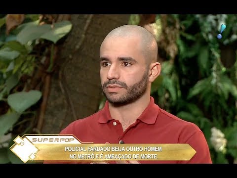 "Na PM há muitos gays", garante policial flagrado beijando homem no metrô