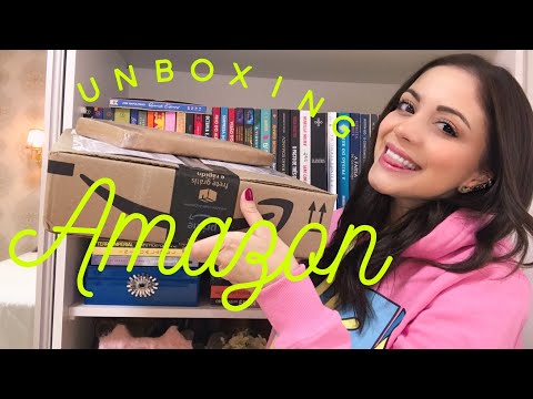 UNBOXING LIVROS AMAZON