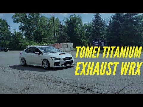 Installing Tomei Titanium Cat-back Exhaust on 2018 Subaru WRX