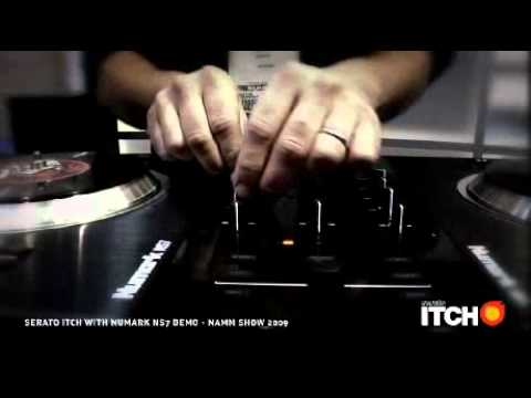 Numark NS7 inkl. Serato Itch Produktvorführung auf der NAMM Show 2009 USA mit DJ Hoska