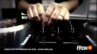 Numark NS7 inkl. Serato Itch Produktvorführung auf der NAMM Show 2009 USA mit DJ Hoska