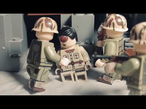 Lego WW2 - Kid in The Battle of Okinawa - Stop Motion