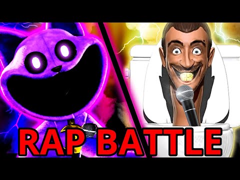 CatNap VS Skibidi Toilet Rap Battle Song MUSIC VIDEO (Poppy Playtime Smiling Critters Vs Skibidi)