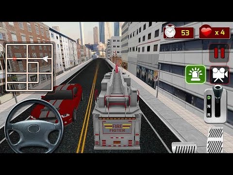 Firefighter Truck Simulator 3D - Gameplay Android