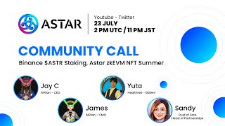 Astar Community Call - July<br/>July 24, 2024 (01:08:40) Astar Community Call - July<br/>July 24, 2024 (01:08:40)