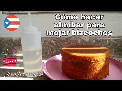 ALMÍBAR PARA MOJAR BIZCOCHO