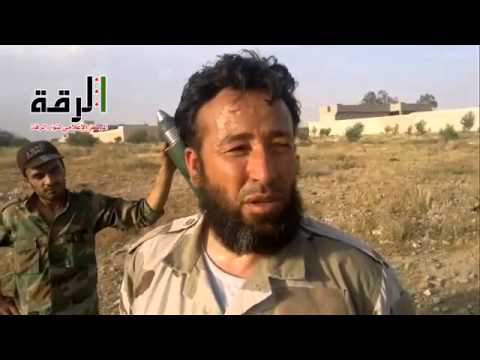 استهداف  قوات النظام بقذائف الهاون من قبل لواء ثوار الرقة في الفرقة 17 في محافظة الرقة