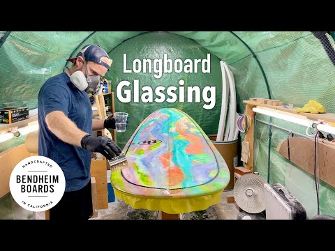 Surfboard Glassing [Longboard]