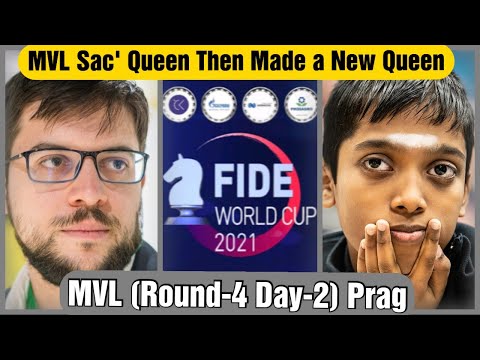 DOMINANCE, MVL Eliminated Prag, Amazing Chess | FIDE World Cup 2021