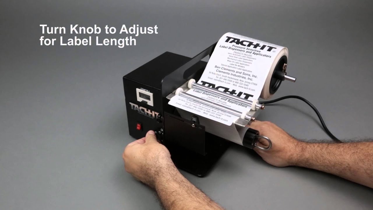 Tach-It KL-150 Semi-Automatic Label Dispenser