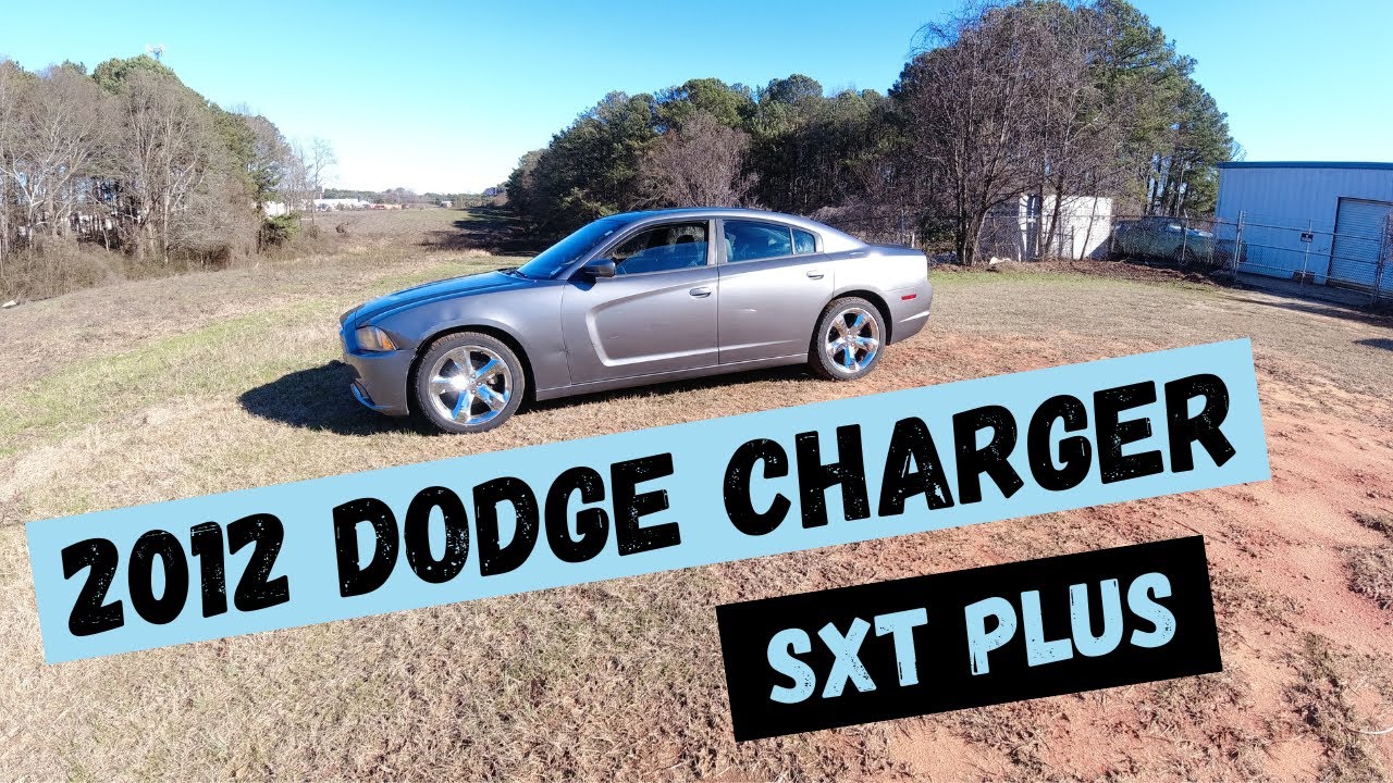 2012 DODGE CHARGER SXT PLUS WALK AROUND AND ...