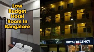 Budget Hotel room in Bangalore City | 900rs For 24hrs | Near Majestic Bus stand 