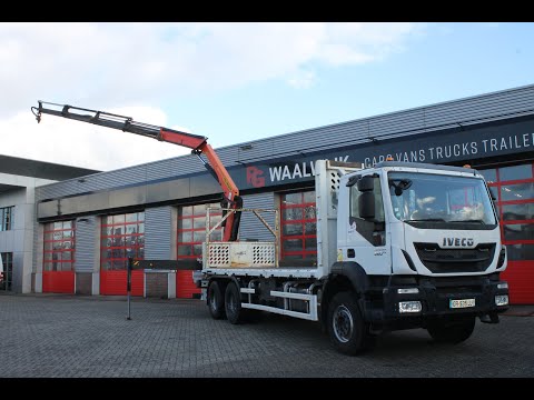 SOLD - Iveco Trakker 360 HP Palfinger Crane PK18002EH